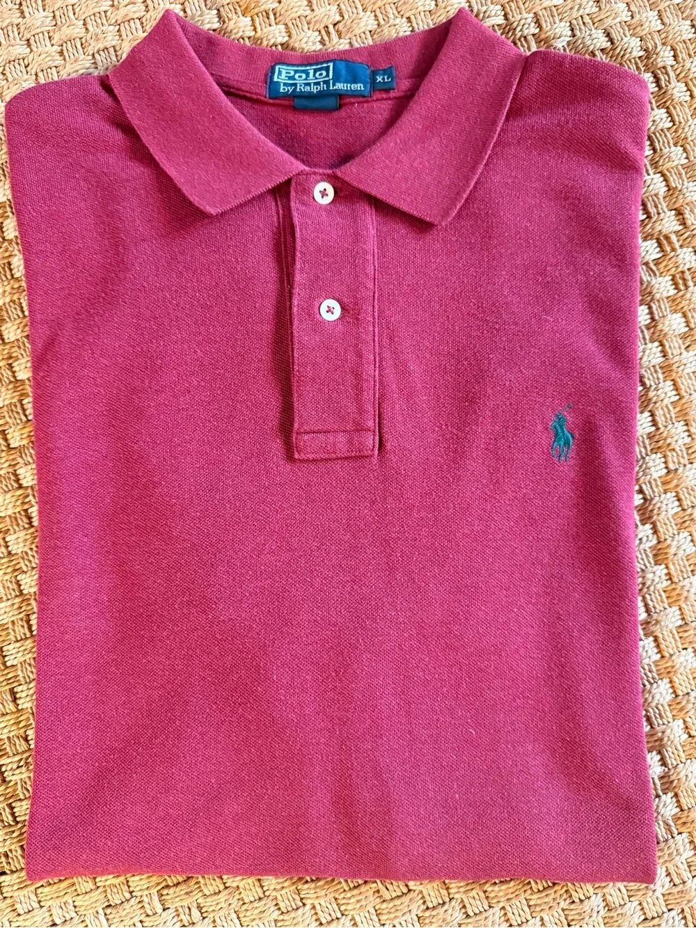Classic Burgundy Polo by Ralph Lauren